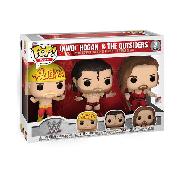 Funko Pop! WWE: (NWO) Hogan & The Outsiders (3-Pack)
