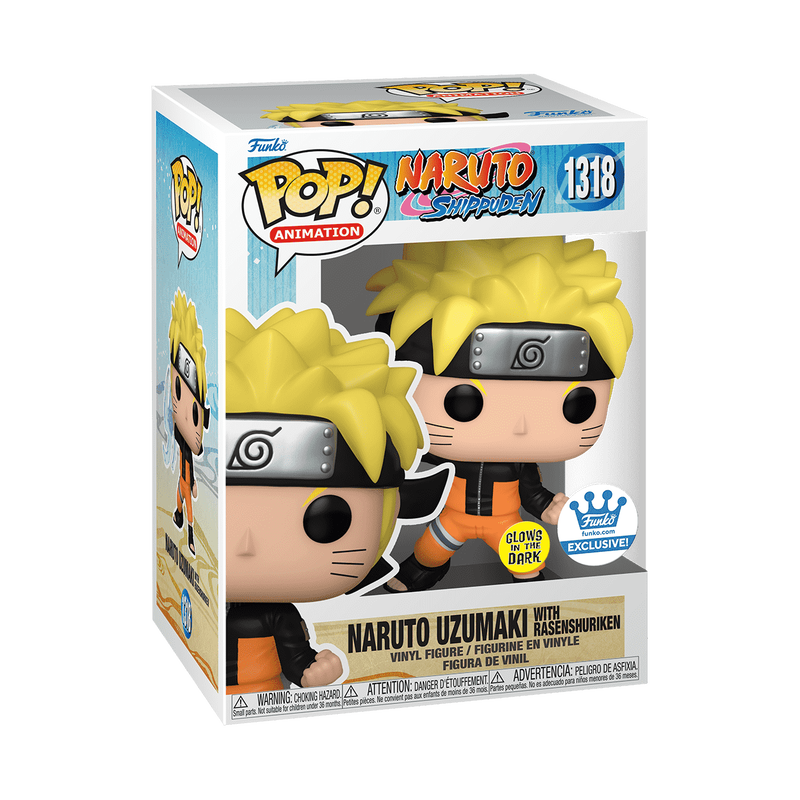 Funko Pop! Naruto Uzumaki (Glows in the Dark) [Exclusive] #1318