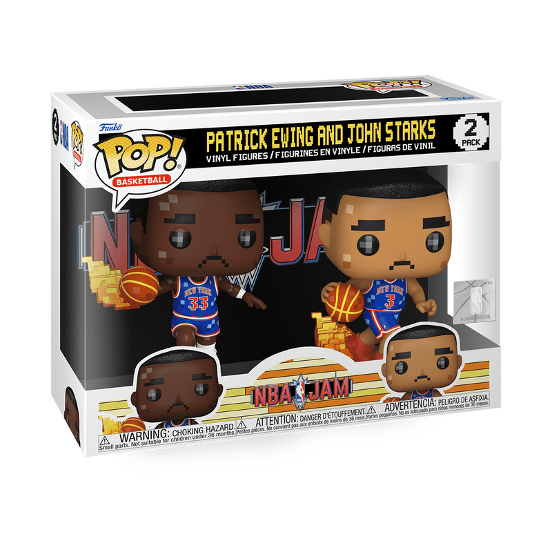 Funko Pop! Patrick Ewing and John Starks (2-Pack)