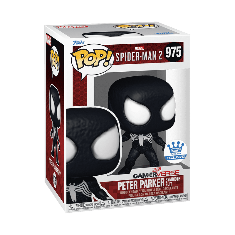 Funko Pop! Peter Parker Symbiote Suit (Exclusive) #975