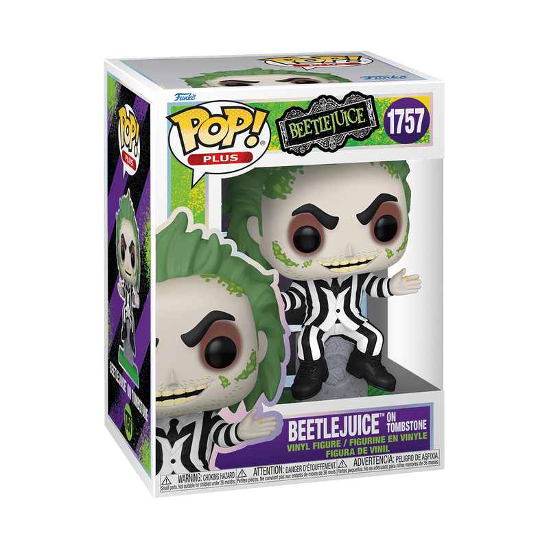 Funko Pop! Beetlejuice on tombstone #1757