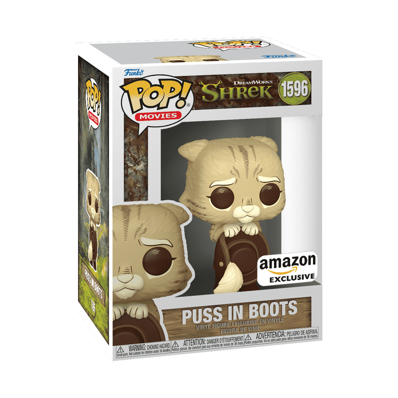 Funko Pop! Shrek: Puss in boots (Amazon Exclusive) #1596