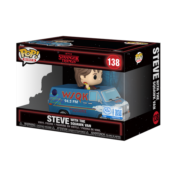 Funko Pop! Stranger Things: Steve with the Squawk van #138