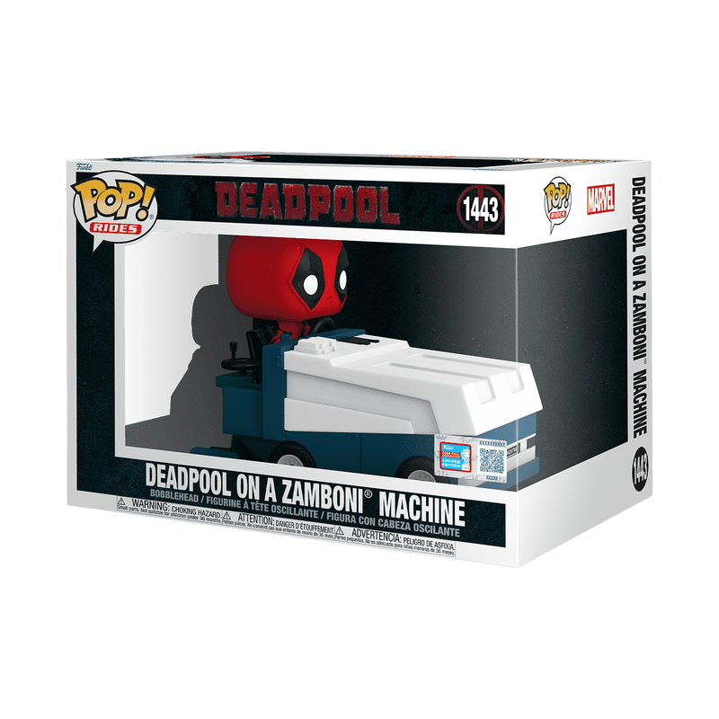 Funko Pop! Deadpool on a Zamboni machine (2024 Fall Convention) #1443