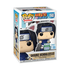 Funko Pop! Naruto Shippuden: Sasuke Uchiha (Sasuke's Paw Encyclopedia) [2025 Wondrous Convention] #1940