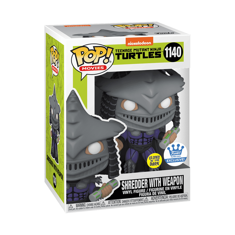 Funko Pop! Shredder with Weapon (Glows in the Dark) [Exclusive] #1140