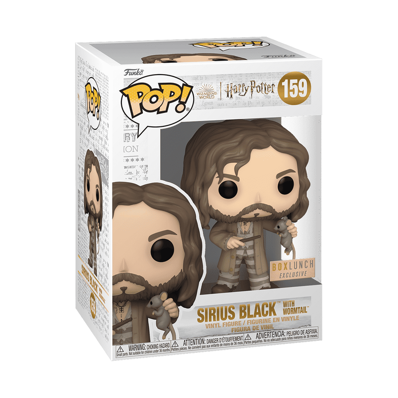 Funko Pop! Sirius Black with Wormtail (BoxLunch Exclusive) #159