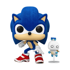 Funko Pop! Sonic with Hero Chao (Flocked) [Target Exclusive] #1036