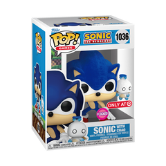 Funko Pop! Sonic with Hero Chao (Flocked) [Target Exclusive] #1036