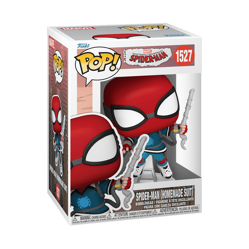 Funko Pop! Your Friendly Neighborhood Spider-Man: Spider-Man (Homemade Suit) #1527