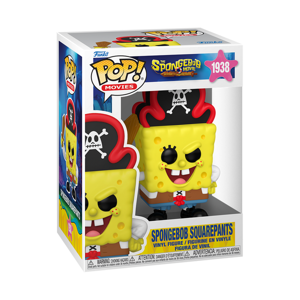 Funko Pop! SpongeBob SquarePants: SpongeBob SquarePants (Pirate) #1938
