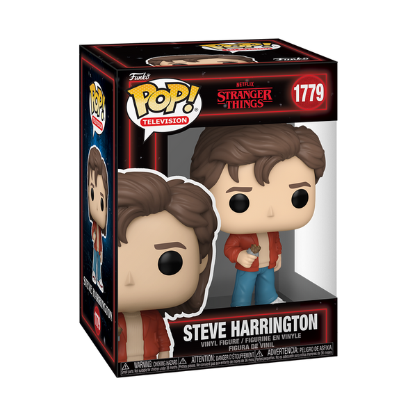Funko Pop! Stranger Things: Steve Harrington #1779 (rip on top)