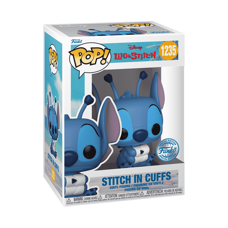 Funko Pop! Lilo & Stitch: Stitch in cuffs (Special Edition) #1235