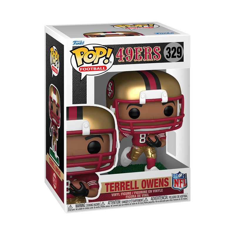 Funko Pop! San Francisco 49ers: Terrell Owens #329