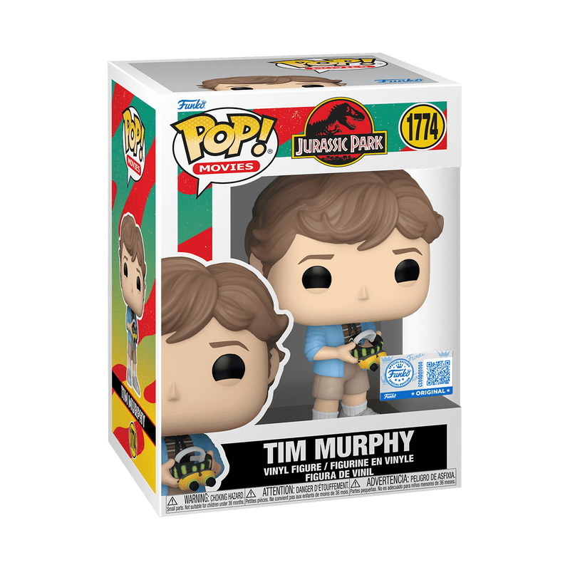 Funko Pop! Jurassic Park: Tim Murphy #1174