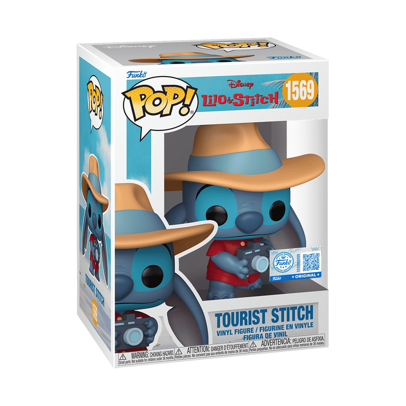 Funko Pop! Lilo & Stitch: Tourist Stitch (Special Edition) #1569