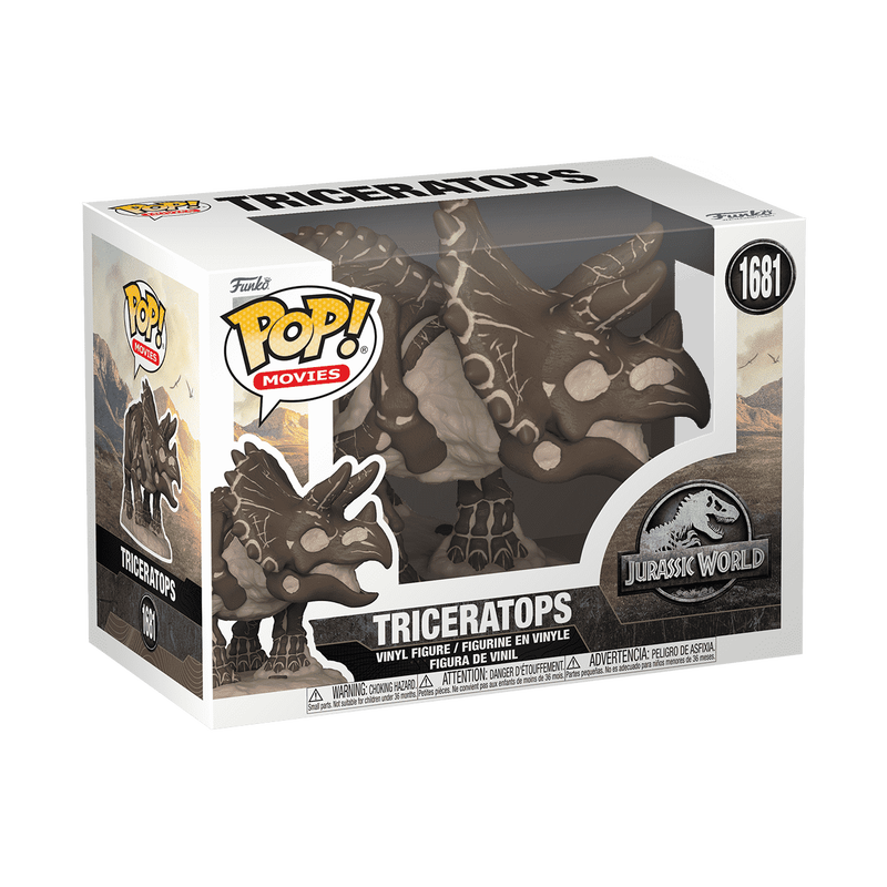 Funko Pop! Jurassic World: Triceratops #1681