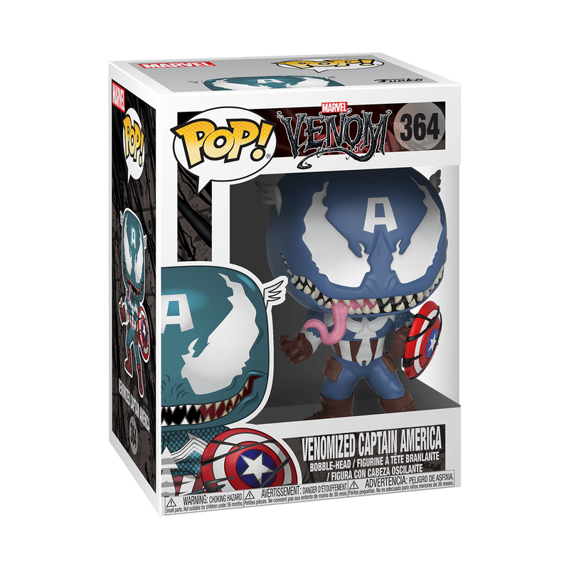 Funko Pop! Venomized Captain America #364