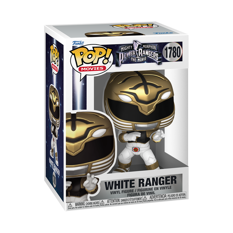 Funko Pop! Might Morphin Power Ranger The Movie - White Ranger #1780