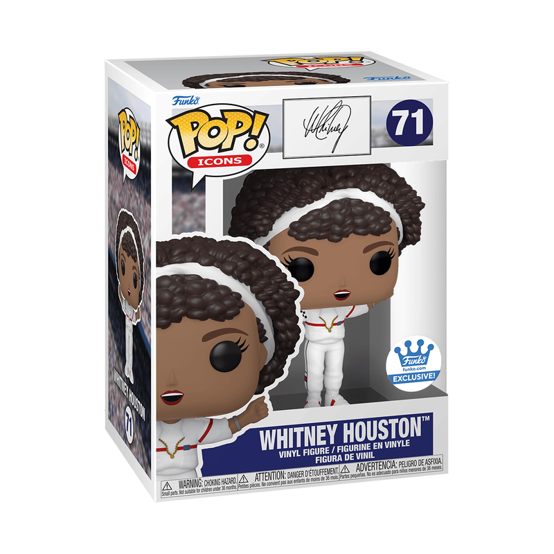 Funko Pop! Whitney Houston: Whitney Houston (Funko Exclusive) #71