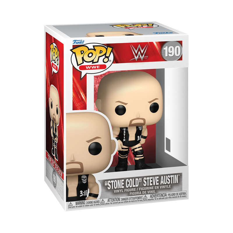 Funko Pop! WWE: "Stone Cold" Steve Austin #190