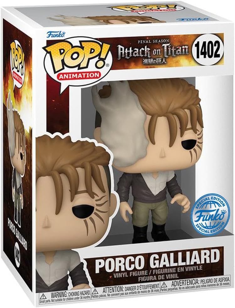 Funko Pop! Attack on Titan: Porco Galliard (Special Edition) #1402