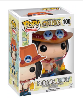 Funko Pop! One Piece – Portgas D. Ace #100 Dated 160323