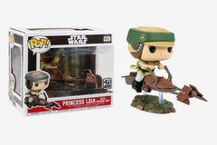 Funko Pop! Star Wars: Princess Leia with Speeder Bike (40th Anniversary) #228