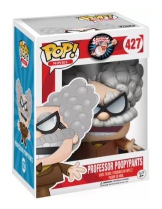 Funko Pop! Captain Underpants #427 – Professor Poopypants