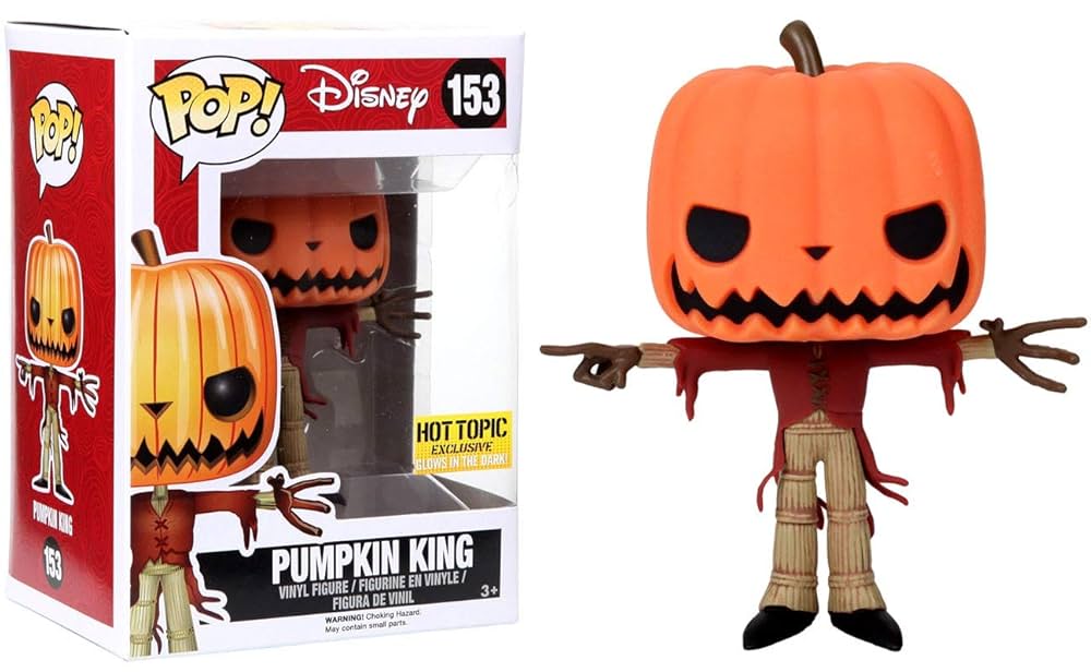 Funko Pop! Pumpkin King (Hot Topic Exclusive - Glows in the Dark) #153