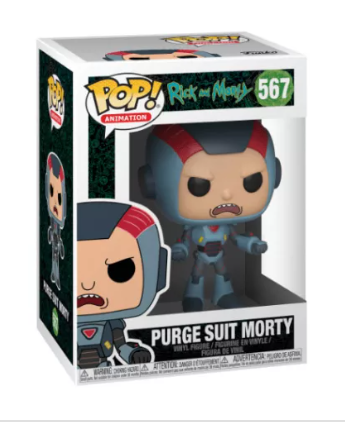 Funko Pop! Rick and Morty – Purge Suit Morty #567