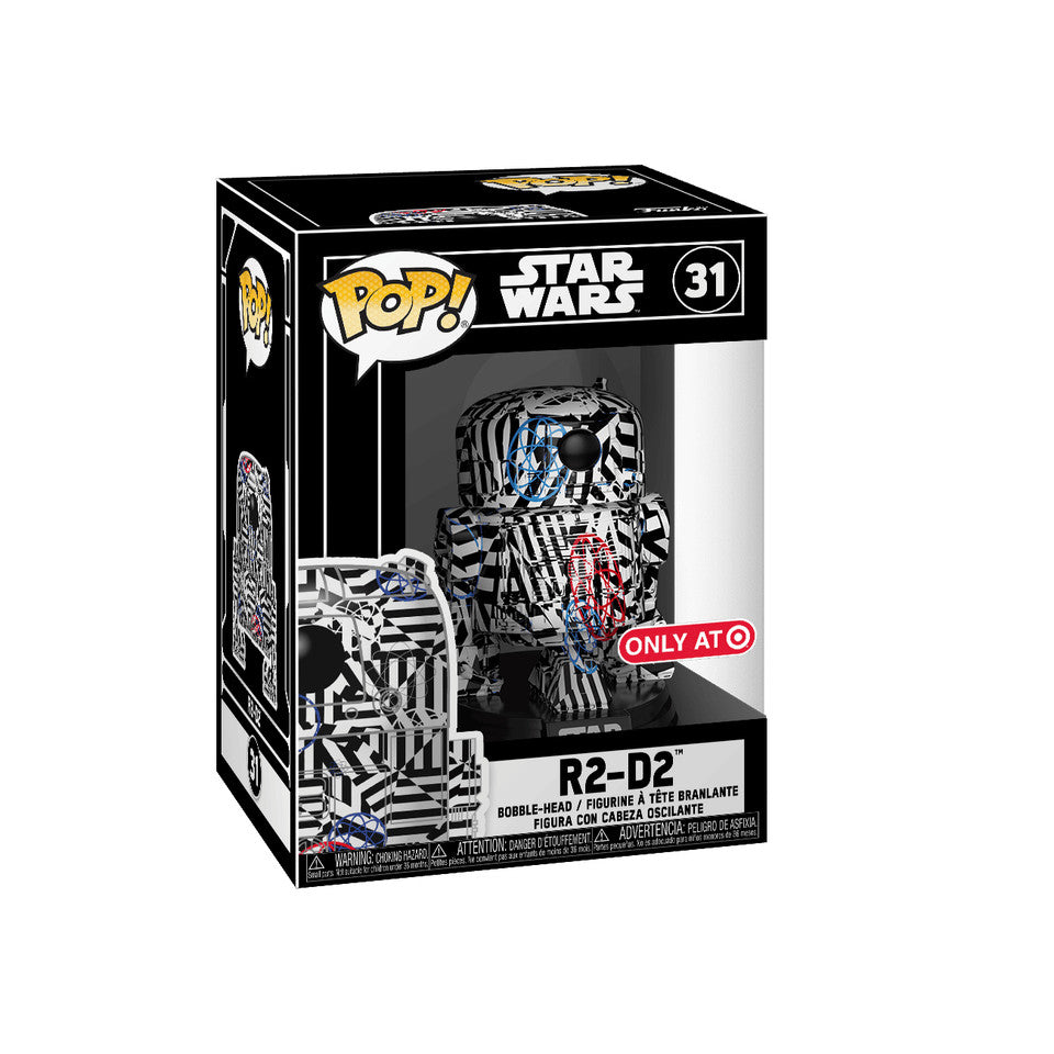 Funko Pop! Star Wars: R2-D2 (Target Exclusive) #31 (hard stack included)