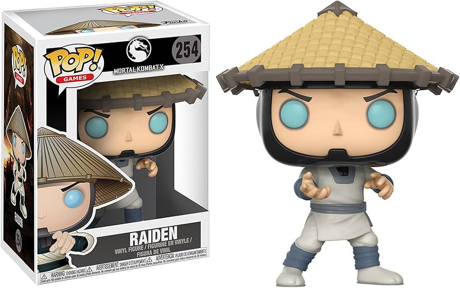 Funko Pop! Raiden #254 (Minor Shelf wear)