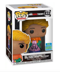 Funko Pop!  The Big Bang Theory  #832 Raj Koothrappali As Aquaman 2019 Summer Con Exc