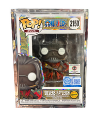Funko Pop! One Piece: Silvers Rayleigh (Chase) [Chalice Collectibles Exclusive - Pre-Release] #2150 [PopShield Armor Premium Hard Protector Included]