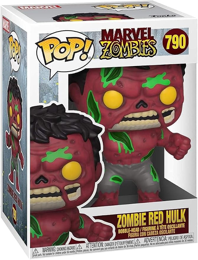 Funko Pop! Marvel Zombies: Zombie Red Hulk #790