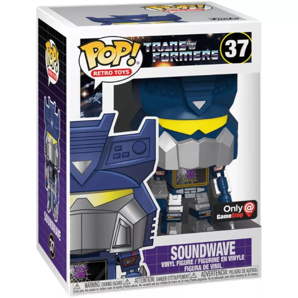 Funko Pop! Transformers: Soundwave (GameStop Exclusive) #37 (Minor Damage)