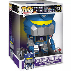 Funko Pop! Transformers: Soundwave with Tapes (Special Edition) #93 (sun damage to back?