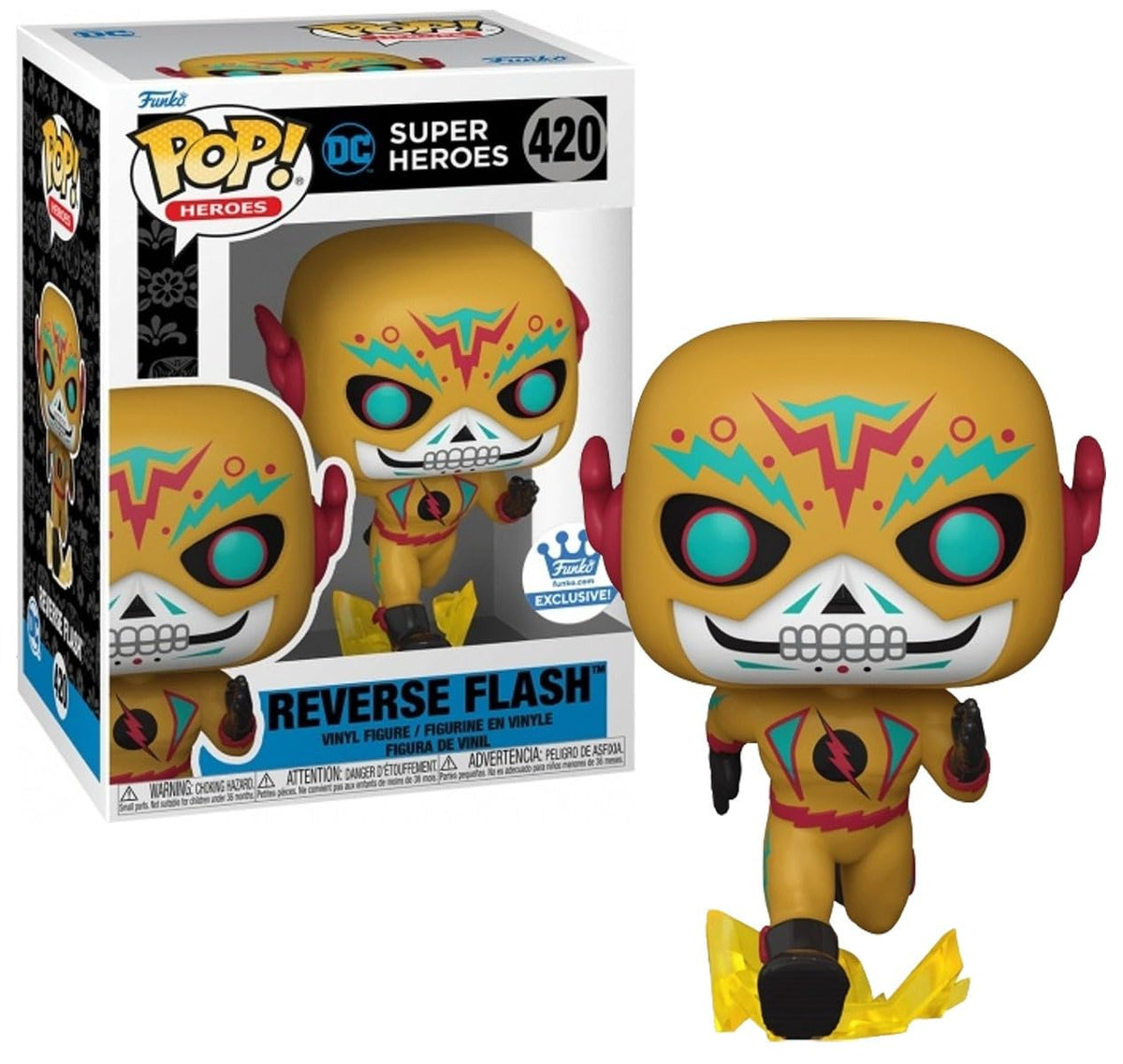 Funko Pop! Dc Super Heroes: Reverse Flash (Exclusive) #420