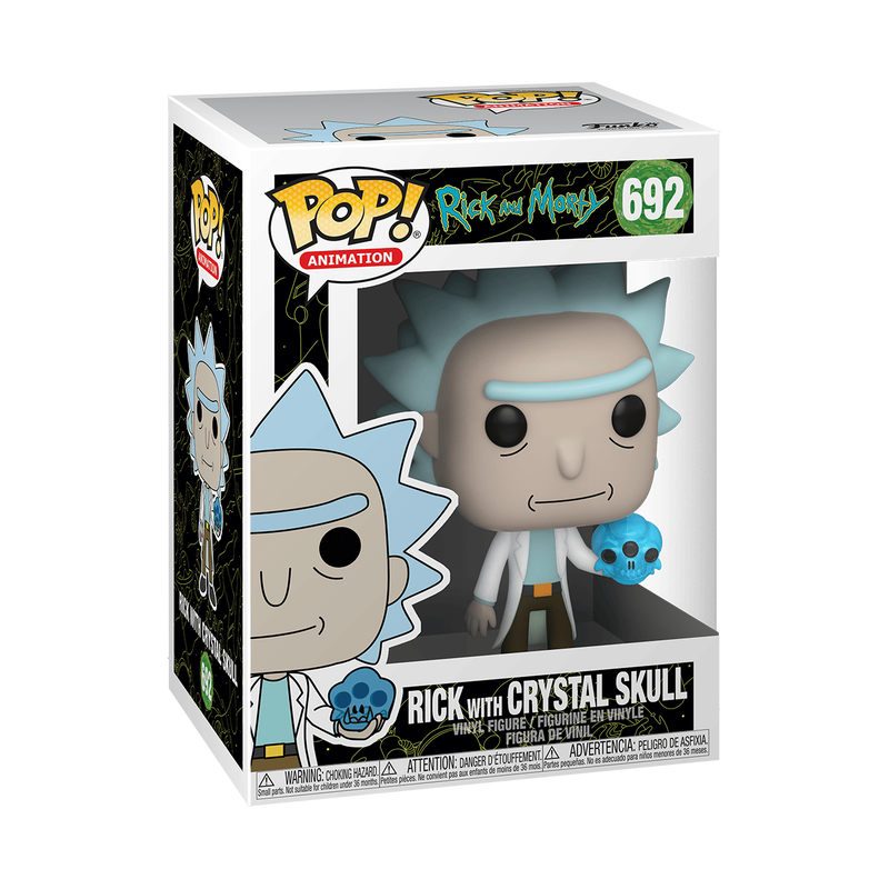 Funko Pop! Rick and Morty: Rick with crystal skull #692