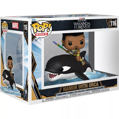 Funko Pop! Black Panther Wakanda Forever: Namor with Orca #116