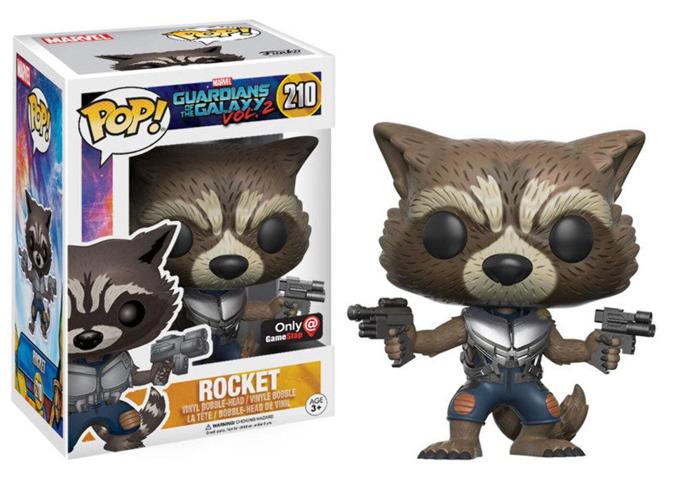 Funko Pop! Guardians of the Galaxy: Rocket (GameStop Exclusive) #210