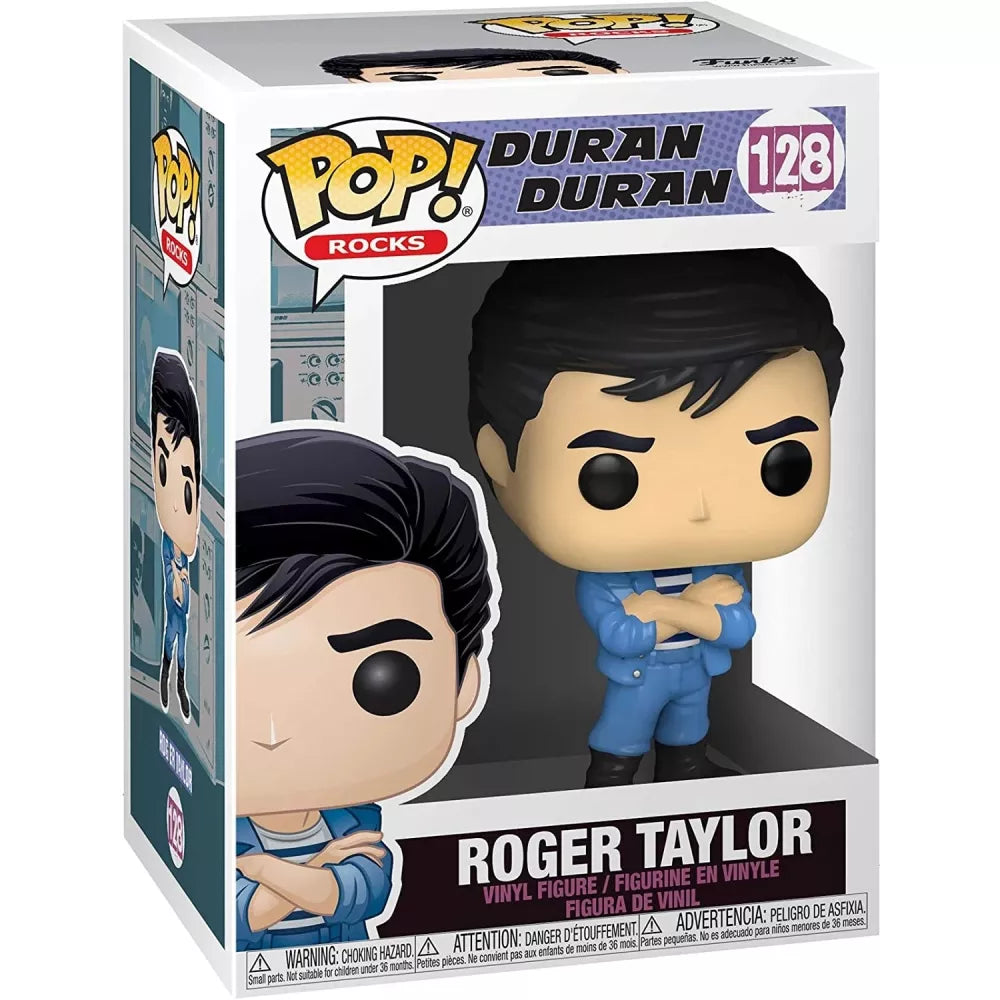 Boxed Funko Pop Rocks Duran Duran Roger Taylor number 128