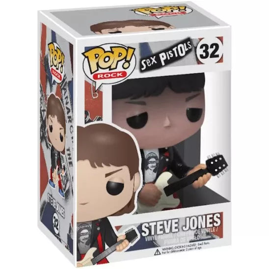 Funko Pop! Rocks: Steve Jones #32 (Box Damage)