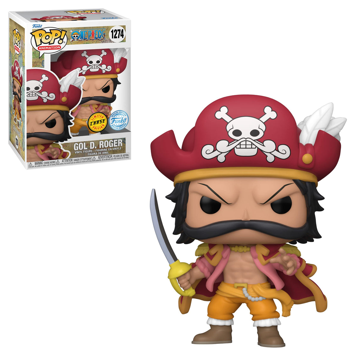 Funko Pop! One Piece: Gol D. Roger (Chase) (Special Edition) #1274