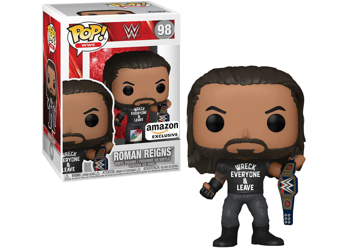 Funko Pop! WWE: Roman Reigns (Amazon Exclusive) #98