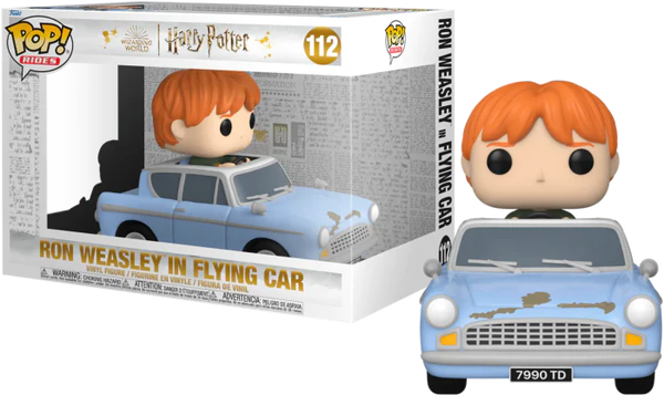 Funko Pop! Ron Weasley in flying car #112