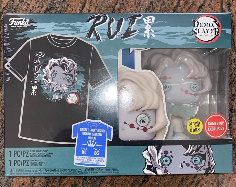 Funko Pop! Tees Size XL - Rui (Glows in the Dark) [GameStop Exclusive] #1307