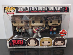 Funko Pop! Geddy Lee / Alex Lifeson / Neil Peart (Pre-Release) [3-Pack]