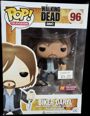 Funko Pop! The Walking Dead: Biker Daryl #96 (Small Rip on corner)